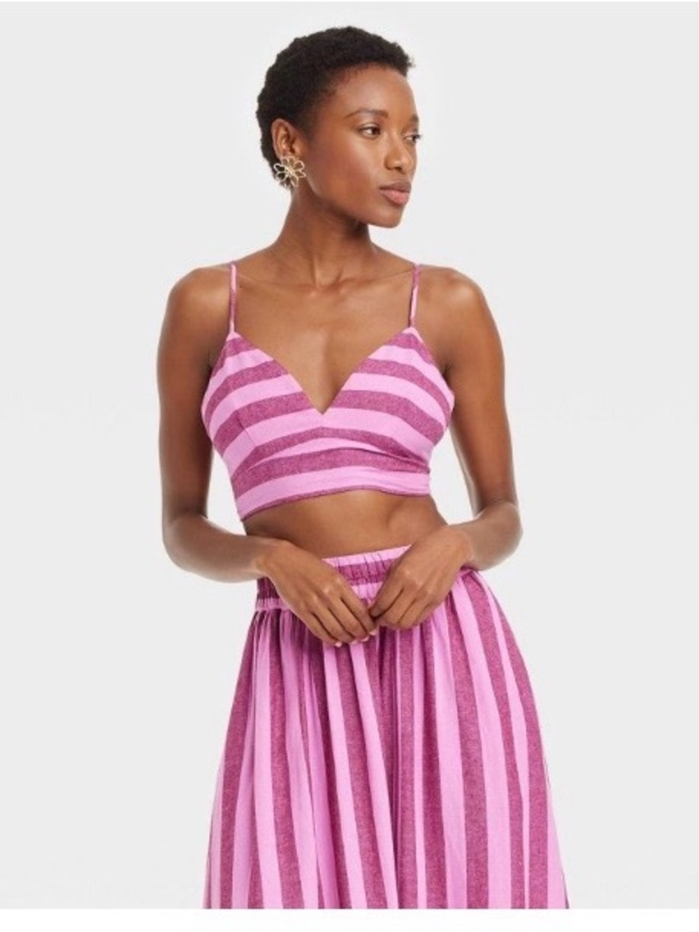 Linen blend summer set - Picture 2 of 8
